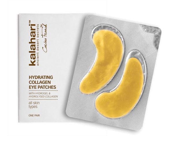 Hydrating collagen eye patches